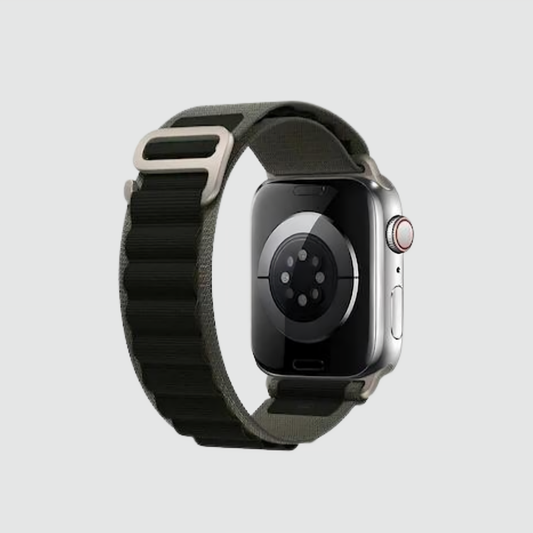 Luxe Loop Green-Black Band for Apple Watch