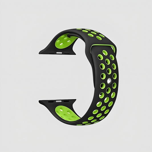 Active Flex Green Silicone Band for Apple Watch