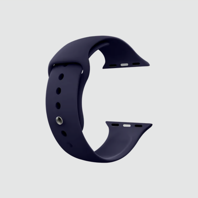 Flex Fit Comfort Blue Silicone Band  for Apple Watch