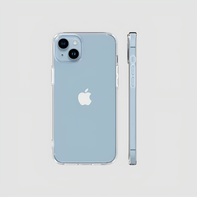 Clear Guard - Crystal Clear Case for iPhone 14 (TPU + Poly Carbonate)