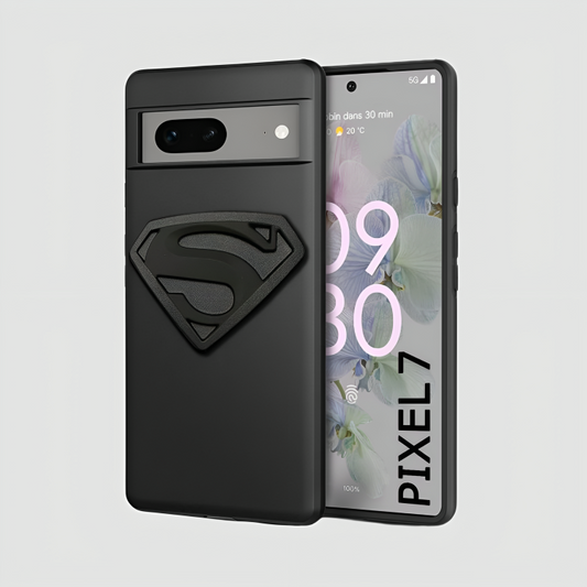 Hero Guard Back Cover Case Compatible with Pixel 7 (TPU | Black)