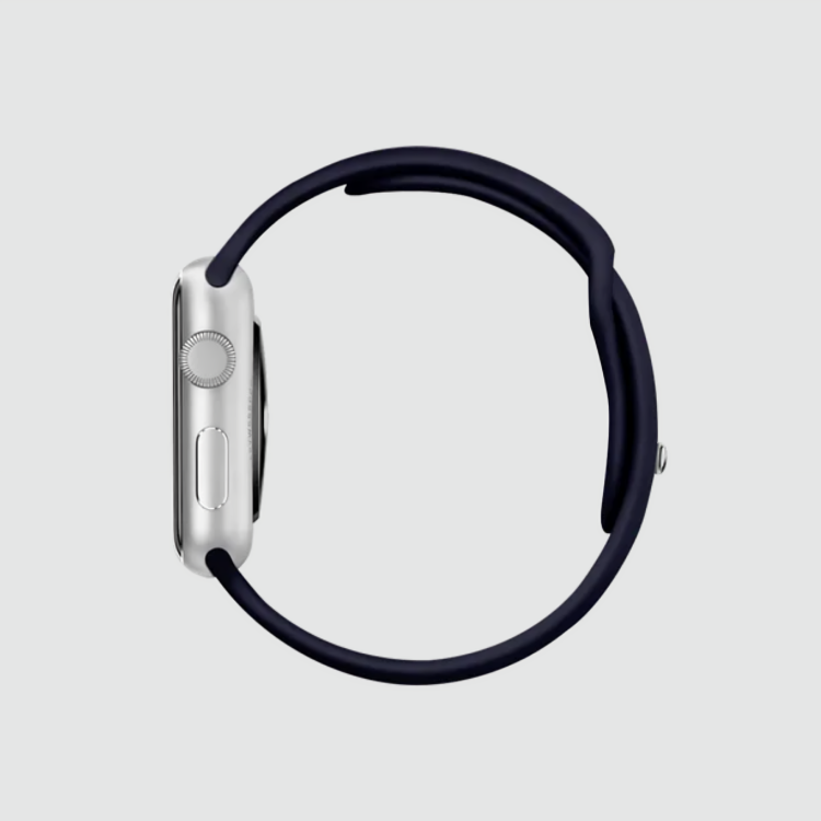 Flex Fit Comfort Blue Silicone Band  for Apple Watch